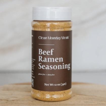 Clean Monday Meals Beef Ramen Seasoning